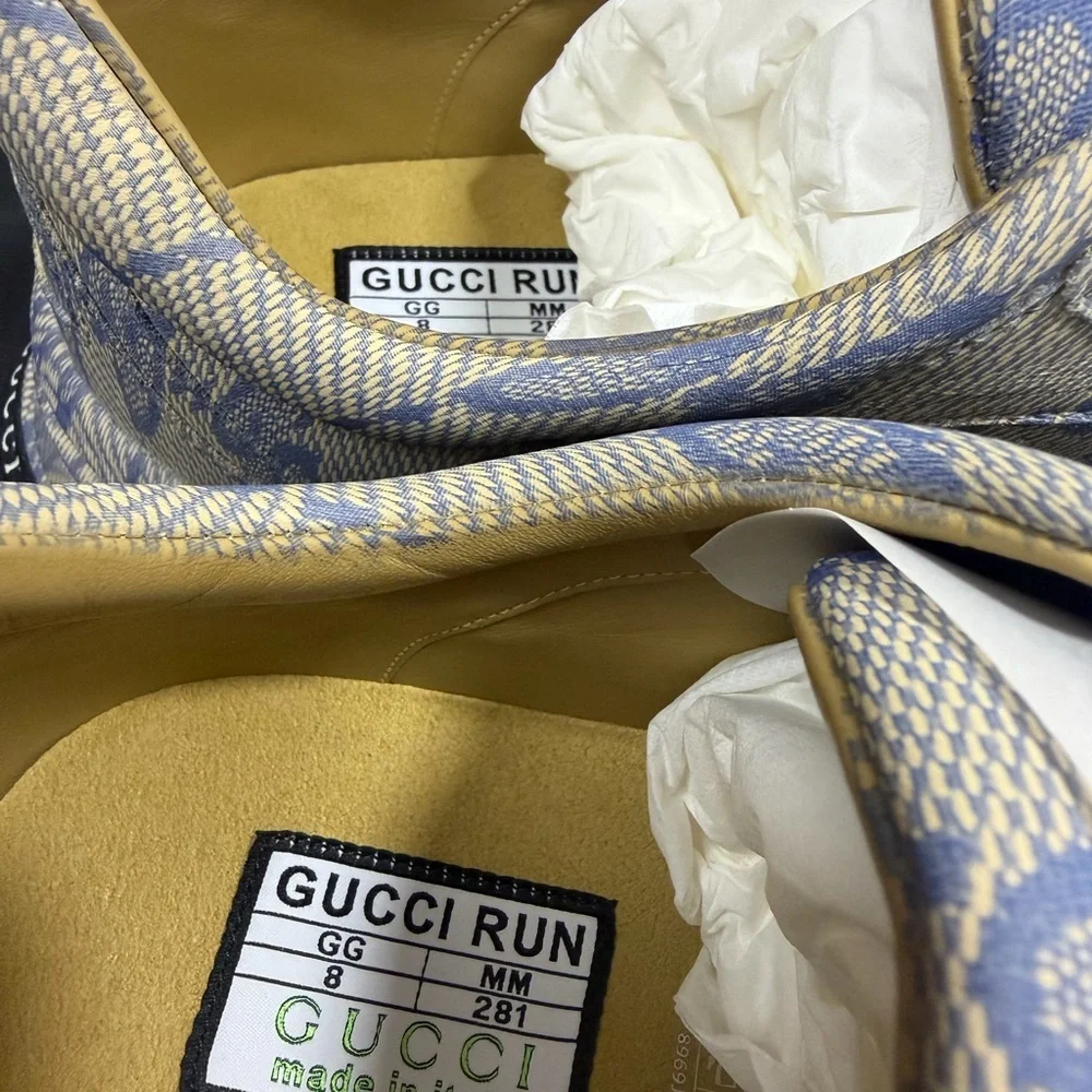 Gucci Men Run Sneakers - Picture 5 of 7
